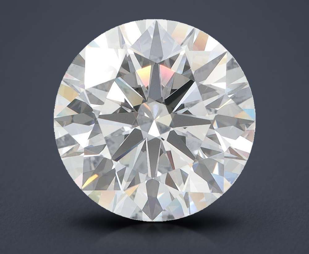 5.26ct D FL Rare Carat Ideal Cut Round Lab Grown Diamond