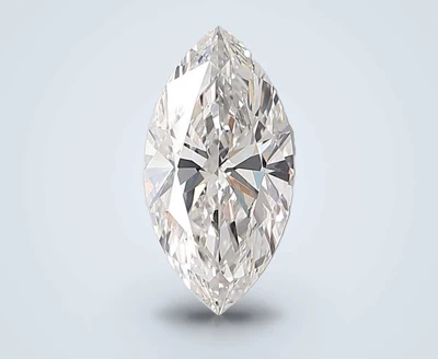 2.56ct F VS1 Rare Carat Ideal Cut Marquise Lab Grown Diamond