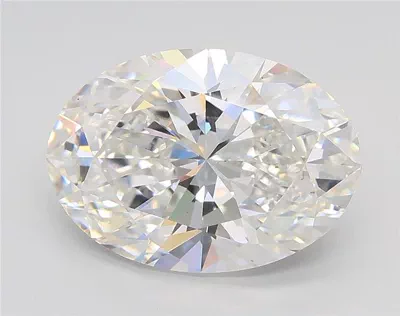 2.52ct F VS2 Rare Carat Ideal Cut Oval Lab Grown Diamond