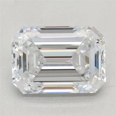 1.04ct D VVS1 Rare Carat Ideal Cut Emerald Lab Grown Diamond
