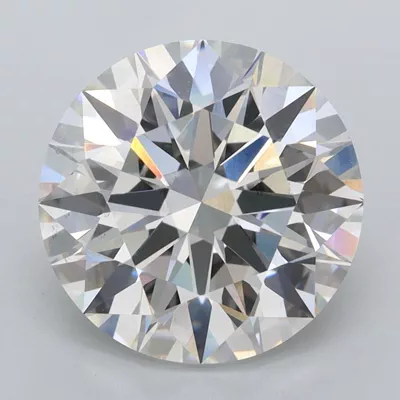 4.02ct F VVS2 Rare Carat Ideal Cut Round Lab Grown Diamond