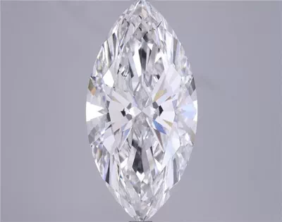 5.32ct F VS2 Rare Carat Ideal Cut Marquise Lab Grown Diamond