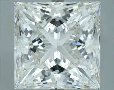 15.16ct F VS1 Rare Carat Ideal Cut Princess Lab Grown Diamond