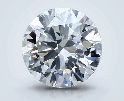 1.71ct F VVS1 Rare Carat Ideal Cut Round Diamond