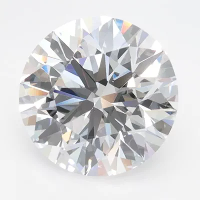 3.71ct D VVS2 Rare Carat Ideal Cut Round Lab Grown Diamond