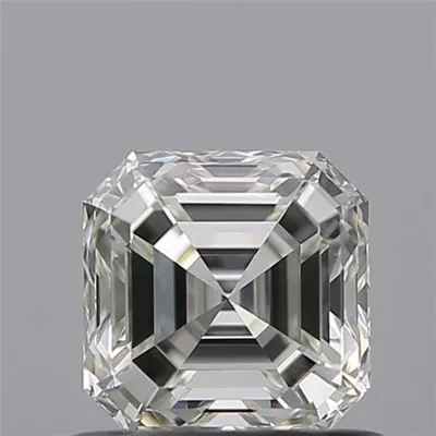 0.70ct F VVS1 Rare Carat Ideal Cut Asscher Diamond