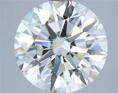5.01ct I VS1 Rare Carat Ideal Cut Round Diamond