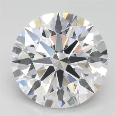 2.56ct D FL Rare Carat Ideal Cut Round Lab Grown Diamond