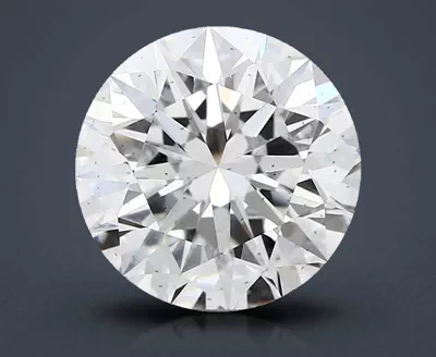 3.56ct F SI1 Excellent Cut Round Lab Grown Diamond