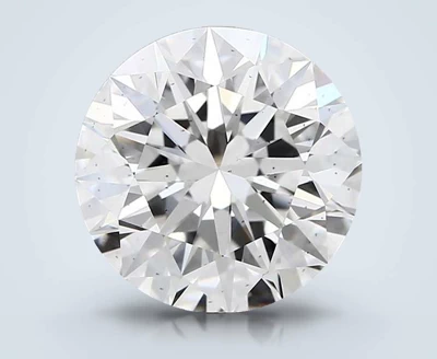 3.56ct F SI1 Excellent Cut Round Lab Grown Diamond