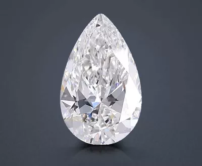 4.03ct E VS1 Rare Carat Ideal Cut Pear Lab Grown Diamond