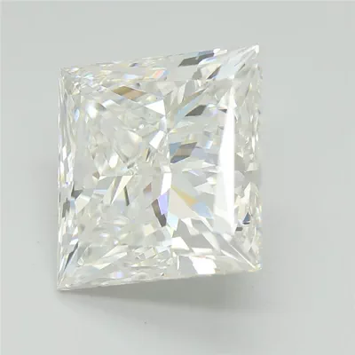 4.00ct E VS1 Rare Carat Ideal Cut Princess Lab Grown Diamond