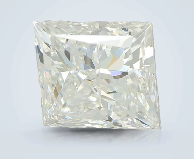 4.00ct E VS1 Rare Carat Ideal Cut Princess Lab Grown Diamond
