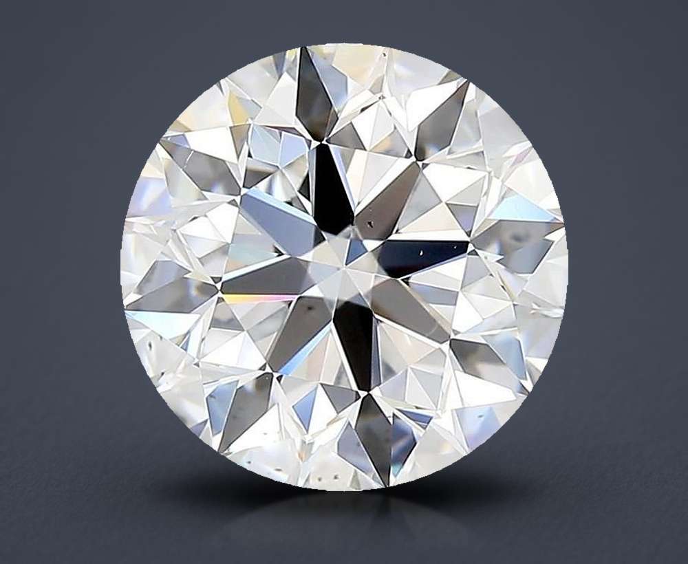 2.63ct F VS2 Excellent Cut Round Diamond