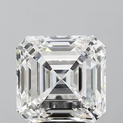 6.51ct E VVS2 Rare Carat Ideal Cut Asscher Lab Grown Diamond