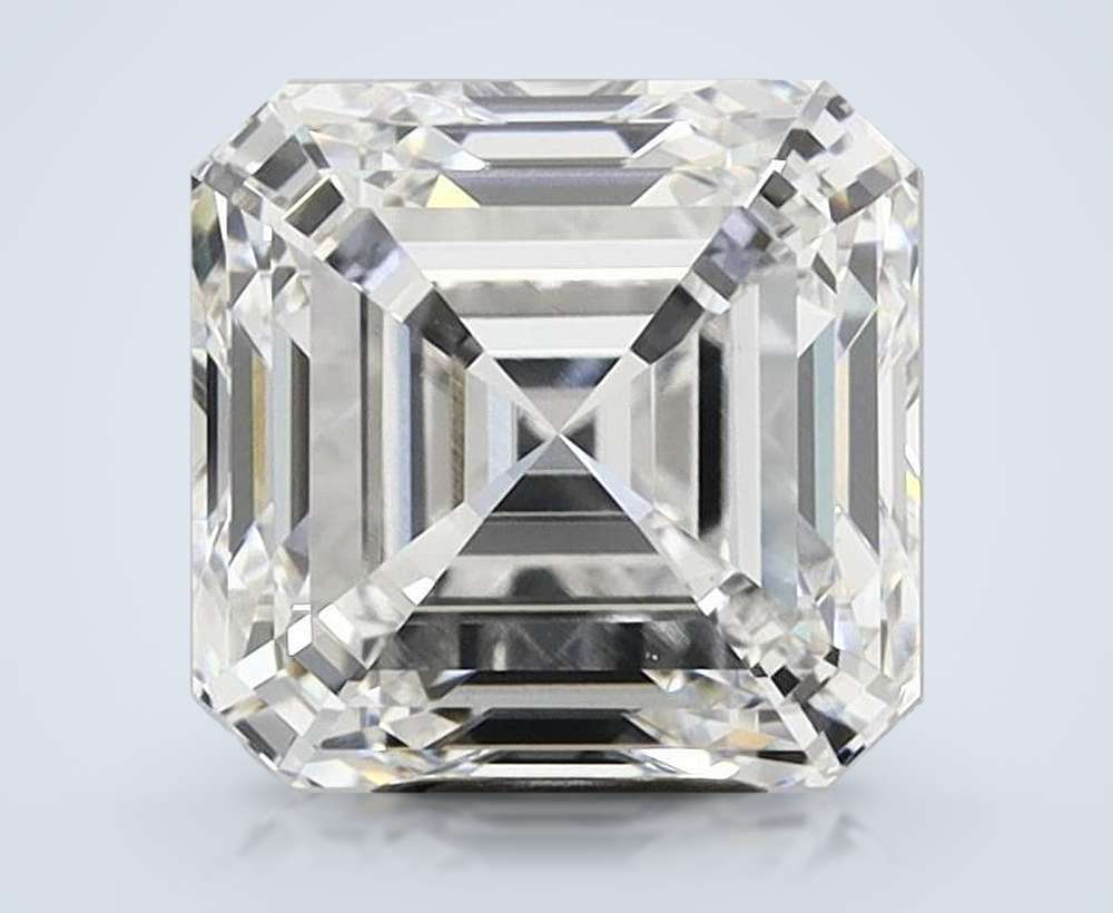 6.51ct E VVS2 Rare Carat Ideal Cut Asscher Lab Grown Diamond