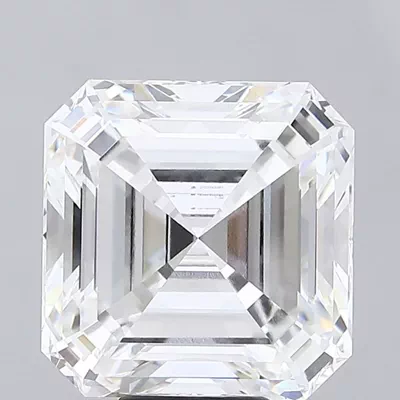 10.22ct E VVS2 Rare Carat Ideal Cut Asscher Lab Grown Diamond