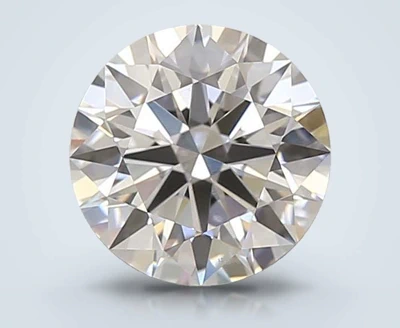 1.90ct D VS1 Rare Carat Ideal Cut Round Lab Grown Diamond