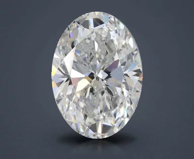 4.01ct E VVS2 Rare Carat Ideal Cut Oval Lab Grown Diamond