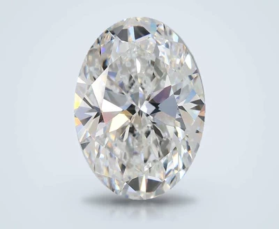 4.01ct E VVS2 Rare Carat Ideal Cut Oval Lab Grown Diamond