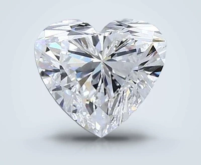 1.70ct D VS2 Rare Carat Ideal Cut Heart Diamond