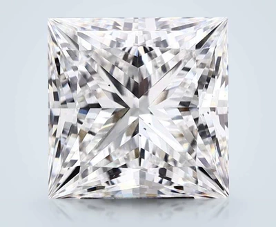 5.08ct E VS2 Rare Carat Ideal Cut Princess Lab Grown Diamond