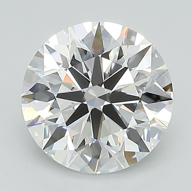 1.59ct D VVS2 Rare Carat Ideal Cut Round Lab Grown Diamond