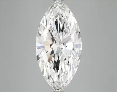 5.06ct E VS2 Rare Carat Ideal Cut Marquise Lab Grown Diamond