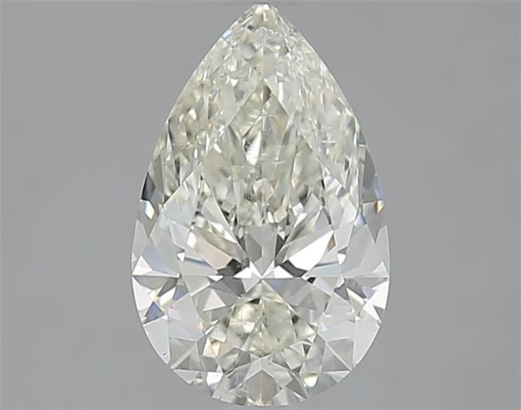 1.71ct J SI2 Rare Carat Ideal Cut Pear Diamond