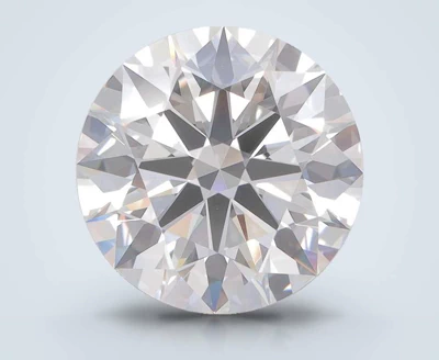 4.70ct F IF Rare Carat Ideal Cut Round Lab Grown Diamond