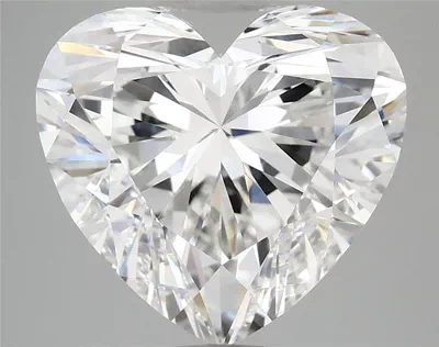 5.09ct E VVS2 Rare Carat Ideal Cut Heart Lab Grown Diamond