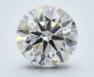 2.46ct D SI1 Rare Carat Ideal Cut Round Lab Grown Diamond