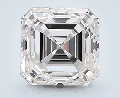 4.03ct D VS1 Very Good Cut Asscher Lab Grown Diamond