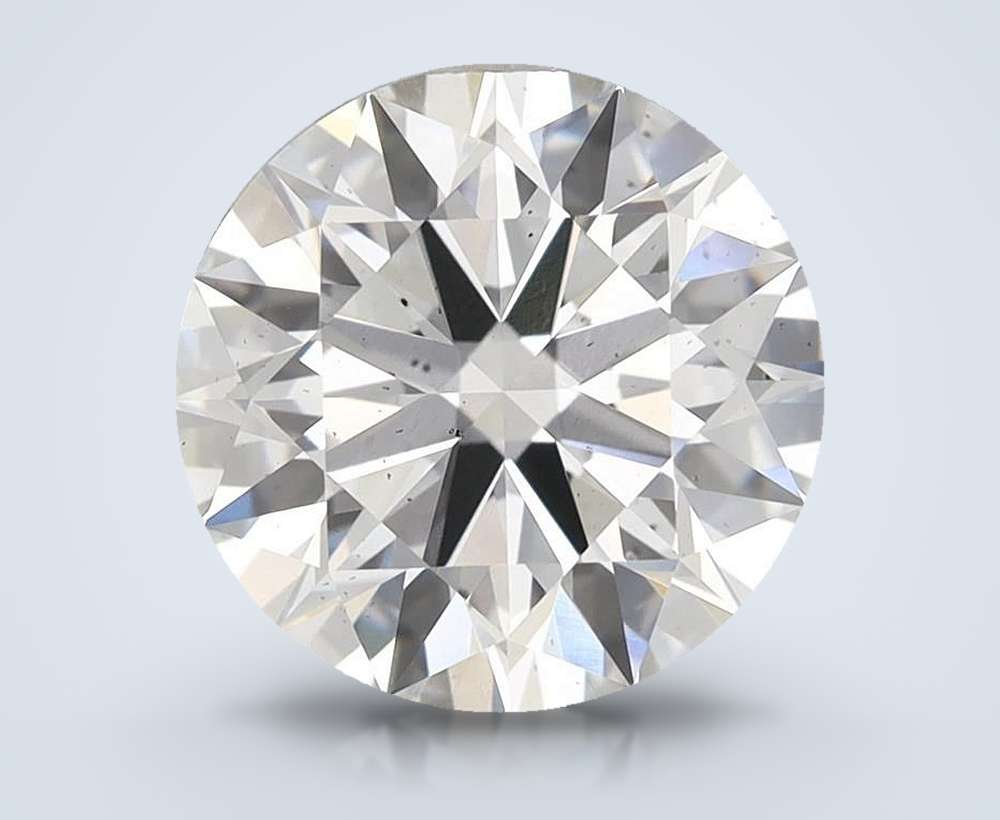 4.00ct E SI1 Rare Carat Ideal Cut Round Lab Grown Diamond