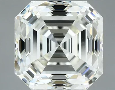 3.03ct J VS1 Rare Carat Ideal Cut Asscher Diamond
