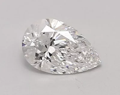 0.66ct D VVS1 Rare Carat Ideal Cut Pear Lab Grown Diamond