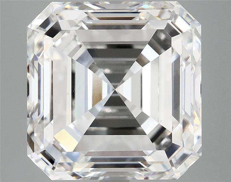 8.04ct E VS1 Excellent Cut Asscher Lab Grown Diamond