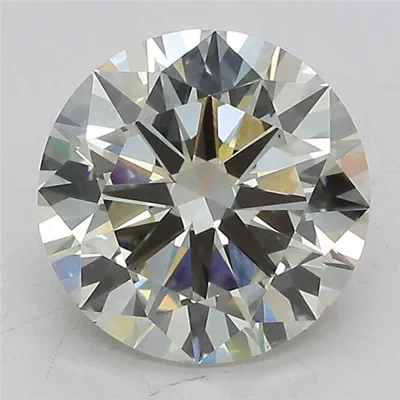 3.01ct J VS1 Excellent Cut Round Lab Grown Diamond