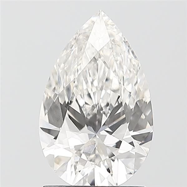 1.60ct F VVS2 Rare Carat Ideal Cut Pear Lab Grown Diamond