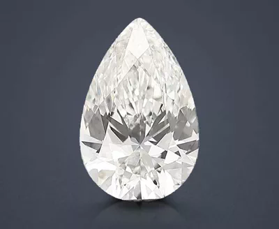 1.60ct F VVS2 Rare Carat Ideal Cut Pear Lab Grown Diamond
