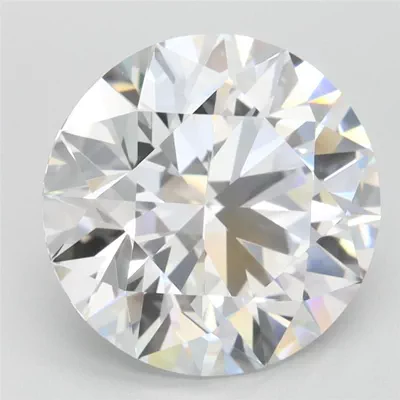 4.41ct D FL Rare Carat Ideal Cut Round Lab Grown Diamond