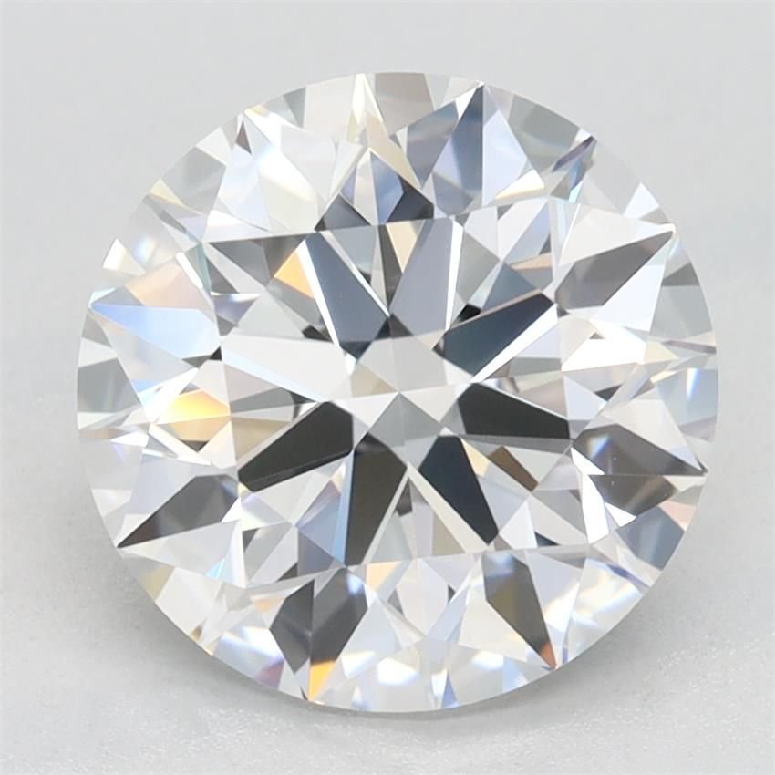 2.58ct D VVS1 Rare Carat Ideal Cut Round Lab Grown Diamond