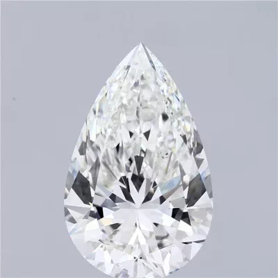 11.06ct J VVS1 Rare Carat Ideal Cut Pear Diamond