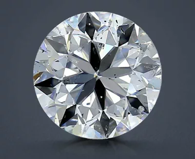 3.01ct D SI2 Very Good Cut Round Diamond