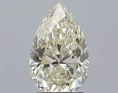 1.51ct K SI2 Rare Carat Ideal Cut Pear Diamond