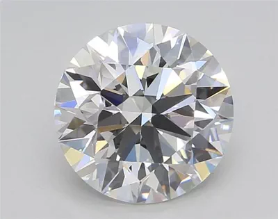 3.02ct E VS1 Rare Carat Ideal Cut Round Lab Grown Diamond