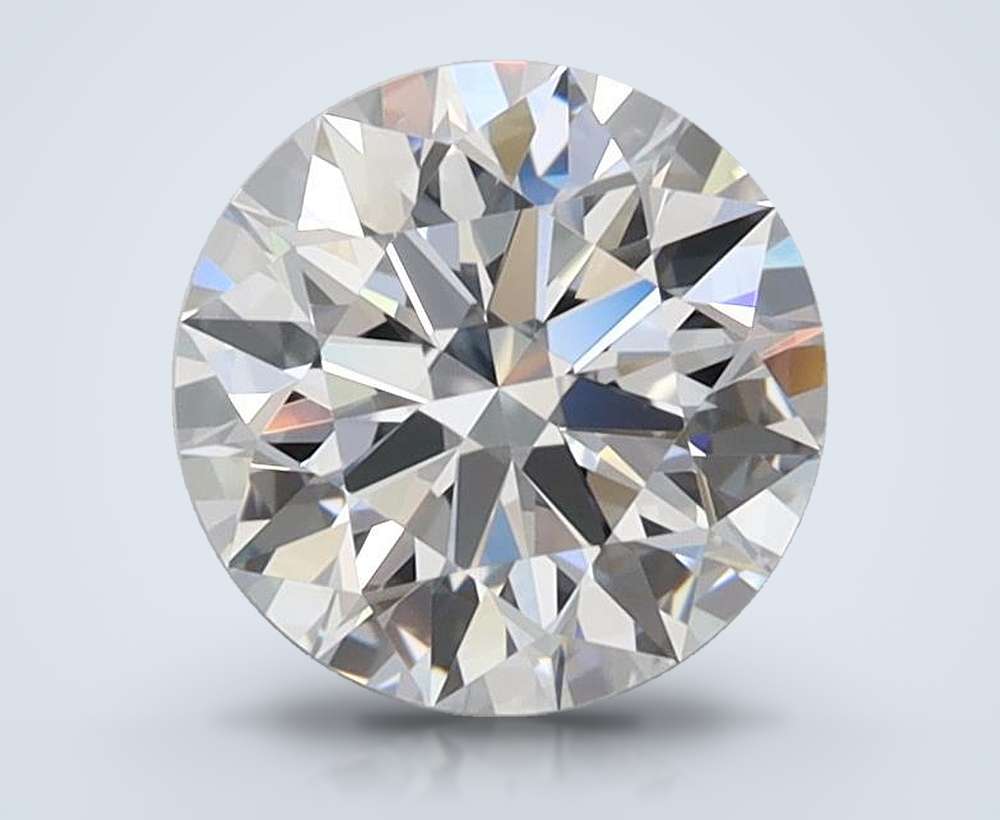 1.43ct D FL Rare Carat Ideal Cut Round Lab Grown Diamond