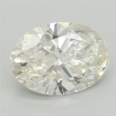 4.08ct G VS1 Rare Carat Ideal Cut Oval Lab Grown Diamond