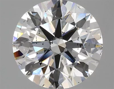 2.91ct F SI1 Rare Carat Ideal Cut Round Lab Grown Diamond