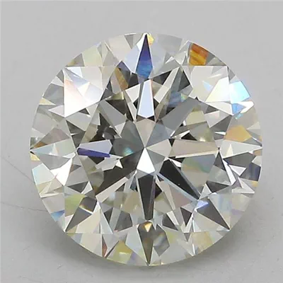 3.00ct J VS1 Excellent Cut Round Lab Grown Diamond